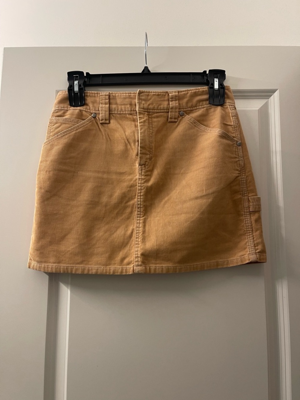 J. Crew Tan Corduroy Mini Skirt